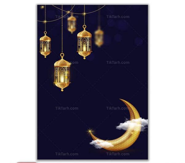 عکس نوزاد با تم ماه رمضان