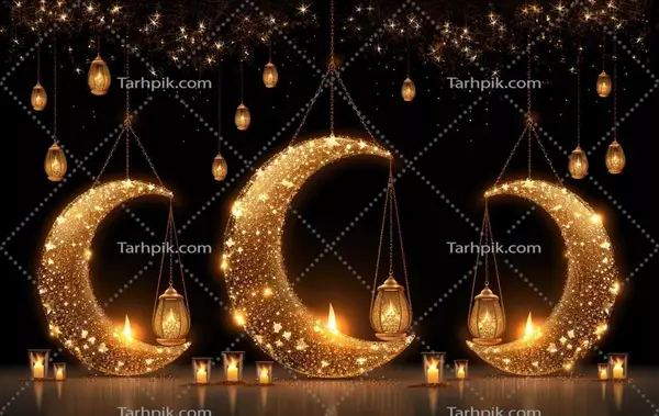 عکس پس زمینه ماه رمضان
