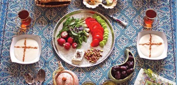 عکس ماه رمضان سفره افطاری