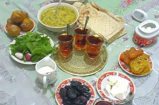 عکس ماه رمضان سفره افطاری