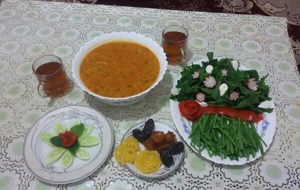 عکس افطاری ماه مبارک رمضان