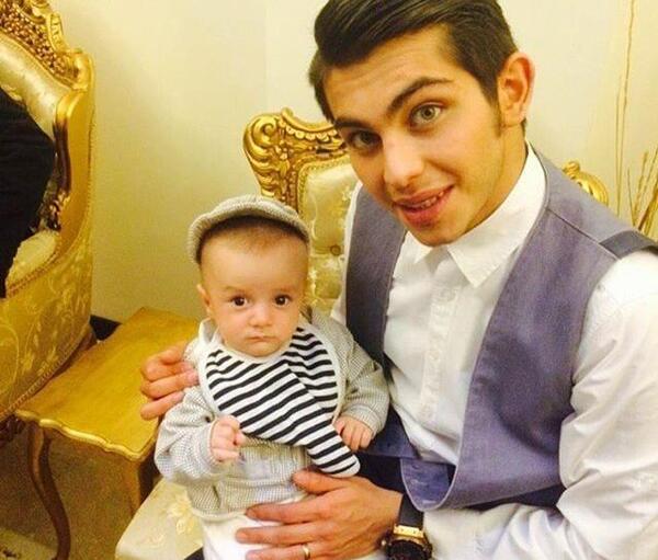 عکس بچگی های ارسلان کاشی