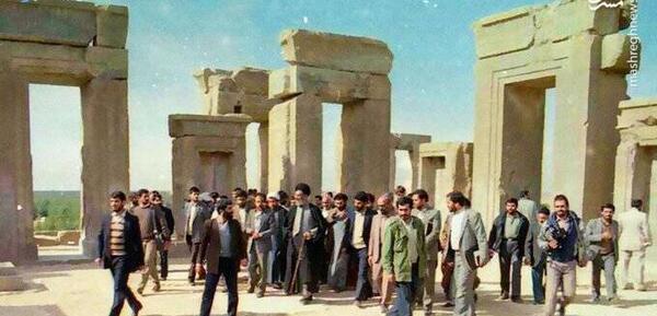 عکس های تخت جمشید در زمان هخامنشیان