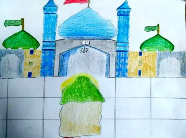 عکس نقاشی برای نیمه شعبان