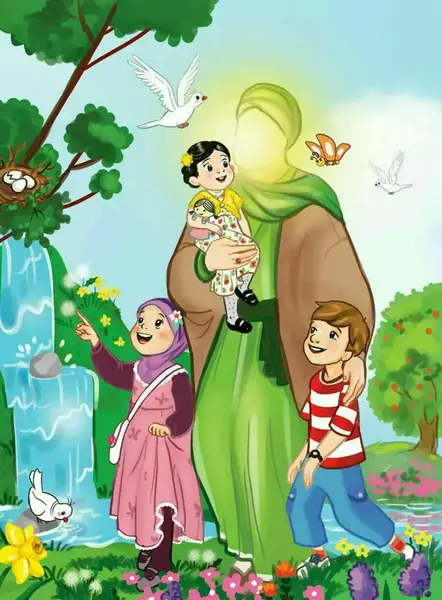 عکس نقاشی جشن نیمه شعبان