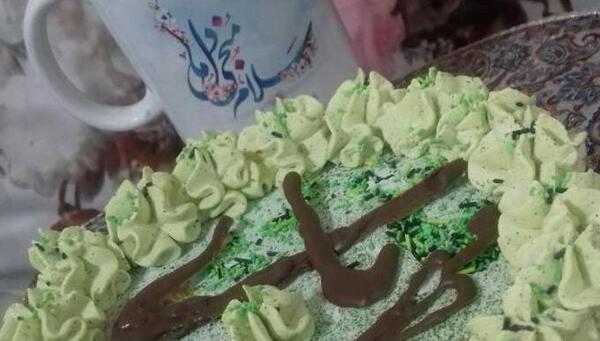 عکس کیک برای نیمه شعبان