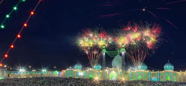 عکس جشن نیمه شعبان جمکران
