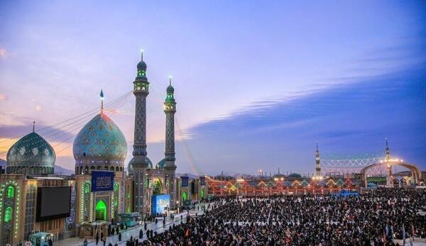 عکس جشن نیمه شعبان جمکران