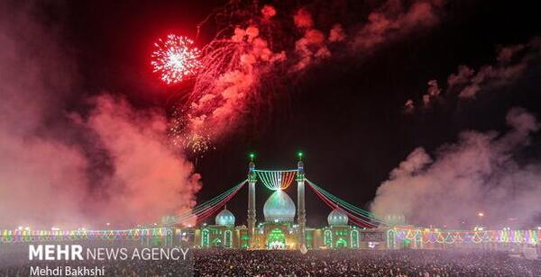 عکس جشن نیمه شعبان جمکران
