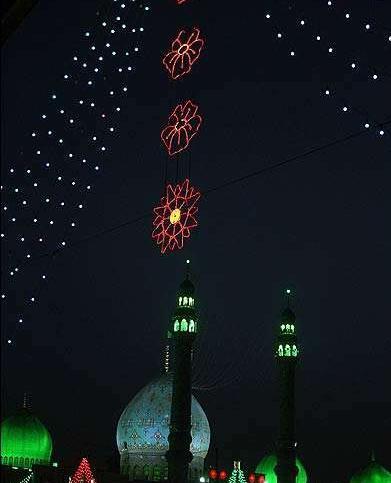 عکس جمکران در نیمه شعبان