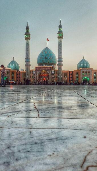 عکس جمکران در نیمه شعبان