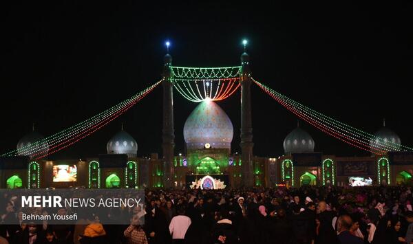 عکس جمکران در نیمه شعبان