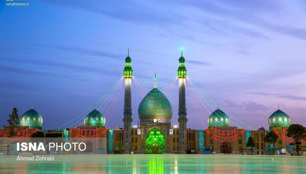 عکس مسجد جمکران در نیمه شعبان
