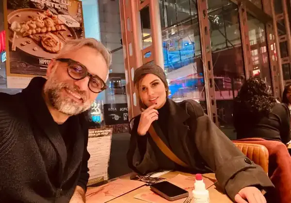 عکس همسر جدید محمدرضا شریفی نیا رز رضوی