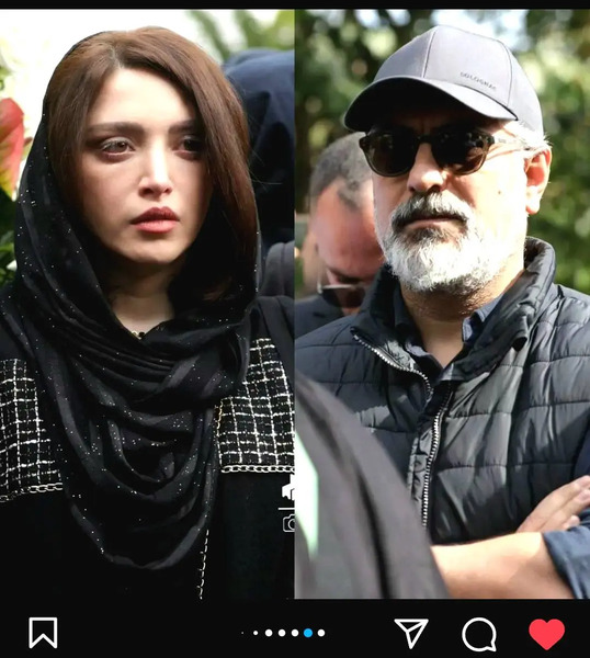 عکس نام همسر جدید مهدی پاکدل