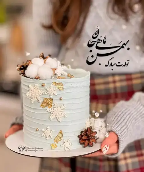 عکس کیک بهمن ماهی ها
