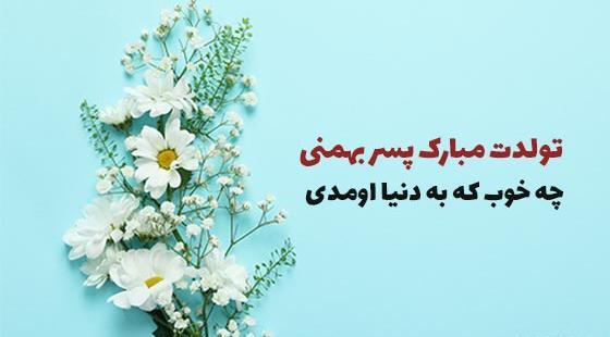عکس تولد بهمن ماهی پسرم