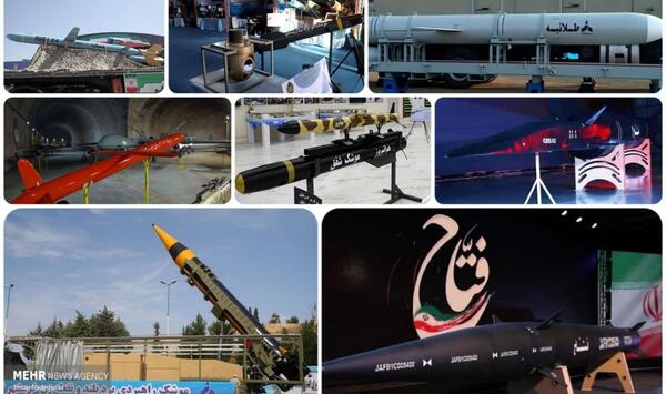 عکس موشک های ایران در کربلا
