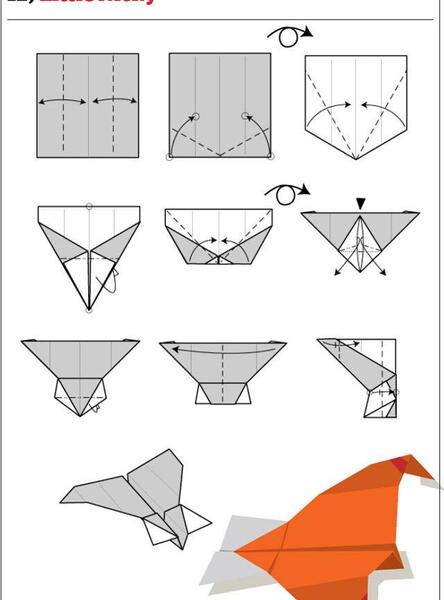 عکس موشک کاغذی ساده