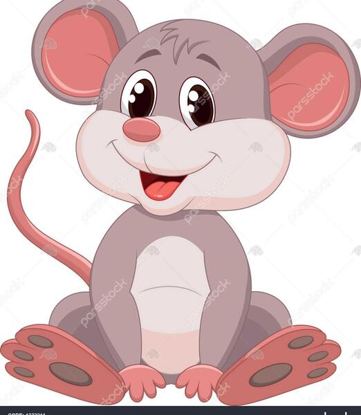 نقاشی عکس موش