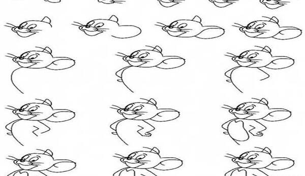 عکس موش ساده برای نقاشی