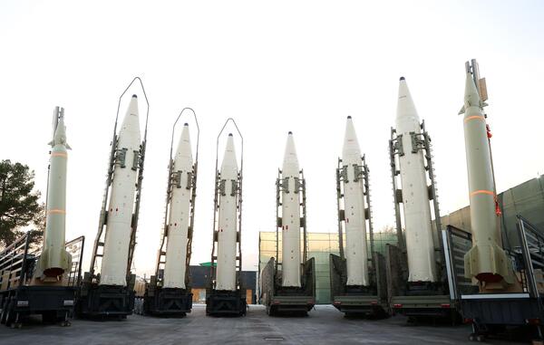 عکس موشک های ایران به اسرائیل