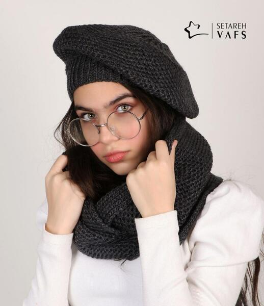 عکس کلاه زمستانی دخترانه فرانسوی
