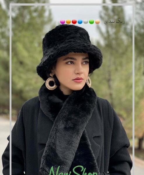 عکس مدل شال و کلاه زمستانی