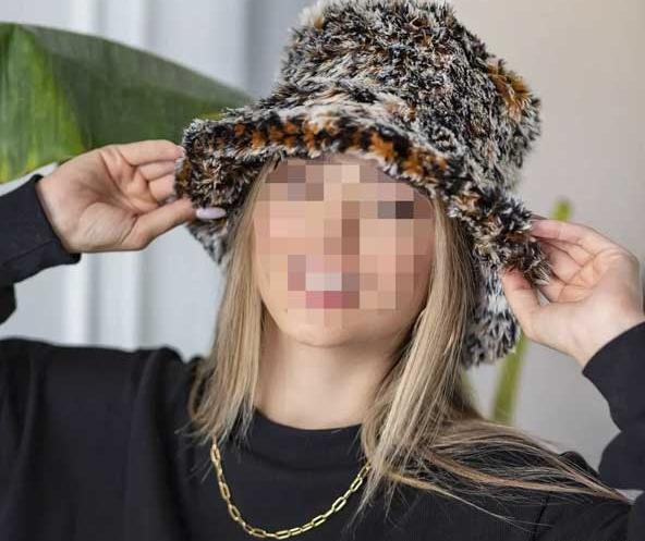 عکس کلاه زمستانی دخترانه لبه دار
