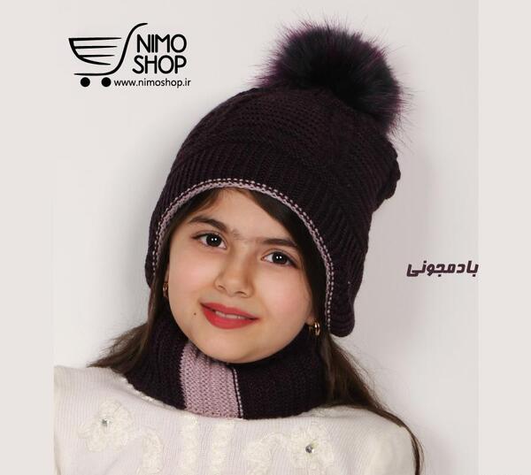 عکس کلاه زمستانی دخترانه گوش دار