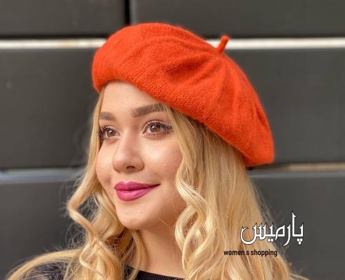 عکس کلاه کج زمستانی دخترانه