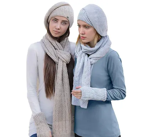 عکس کلاه کج زمستانی زنانه
