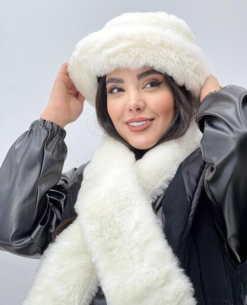 عکس کلاه زمستانی زنانه روسی