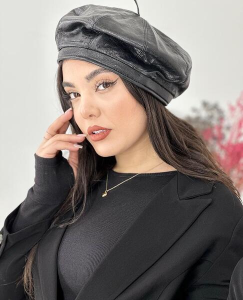 عکس کلاه زمستانی فرانسوی دخترانه