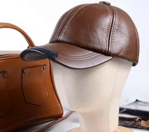 عکس خرید کلاه چرم زمستانی مردانه
