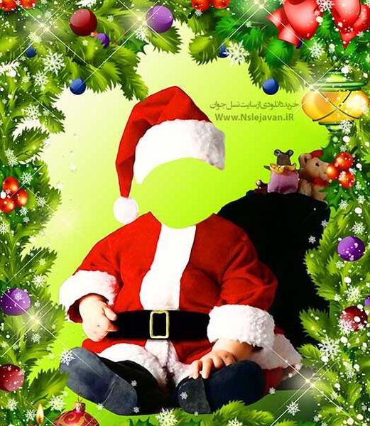عکس کلاه کریسمس برای ادیت