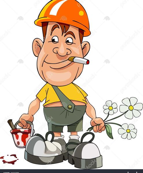 عکس کارتونی کلاه ایمنی