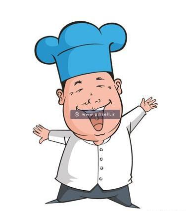 عکس کلاه اشپزی کارتونی
