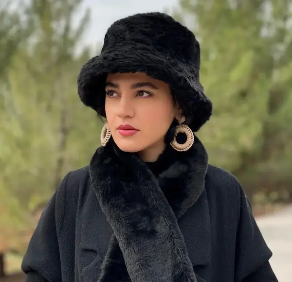 عکس کلاه زمستانی پشمی دخترانه