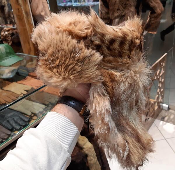 عکس کلاه پشمی دم روباه