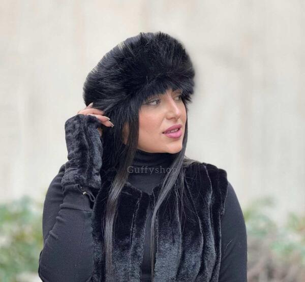 عکس کلاه پشمی روسی بچه گانه