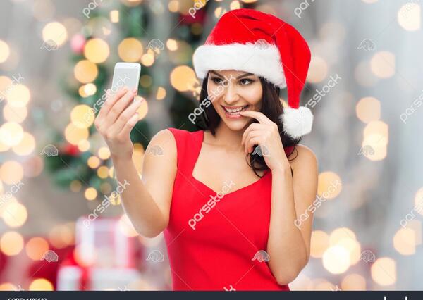 عکس با کلاه کریسمس
