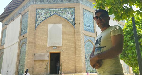 عکس عمارت کلاه فرنگی شیراز