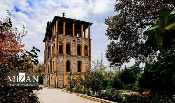 عکس عمارت کلاه فرنگی شیراز