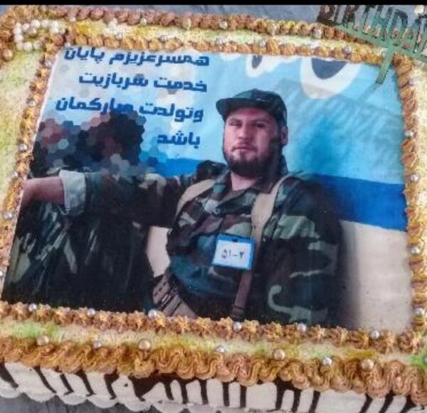 عکس کیک کلاه سربازی