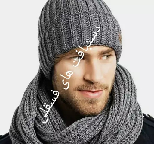 عکس کلاه بافت ساده