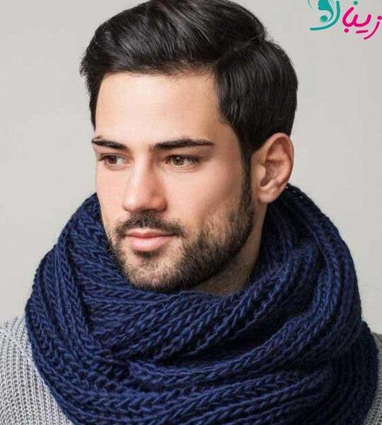 عکس شال و کلاه بافتنی پسرانه شیک
