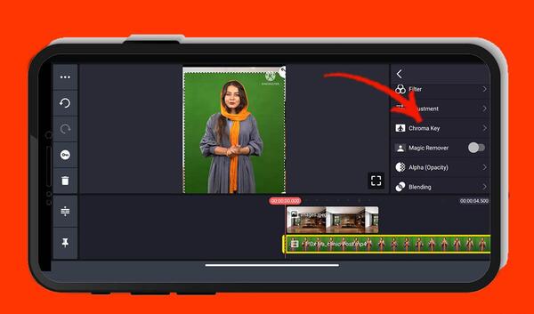 ادیت عکس با کاین مستر