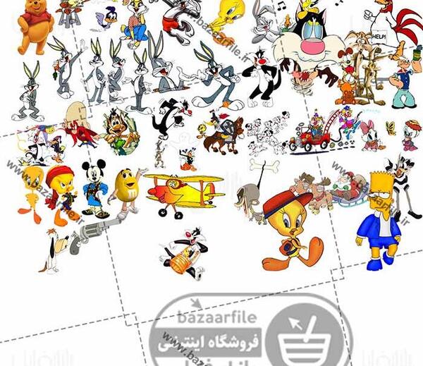 عکس شخصیت کارتونی مستربین