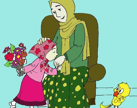 عکس ایده نقاشی کودکانه برای روز مادر